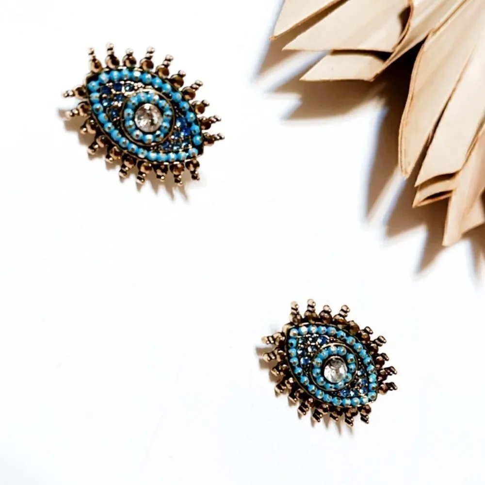 Evil eye earrings #508